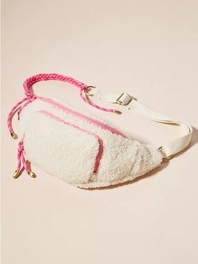 Anthropologie Annie Sherpa Belt Bag